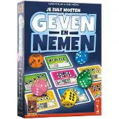 999 Games - Geven en Nemen - Dobbelspel - Uniek spelmechanisme - Met afwasbare kaarten en viltstiften - Familiespel - Gezelschapsspel - Klein cadeautje