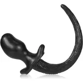 Oxballs - Mastiff - Puppy Tail Buttplug - Zwart XL