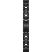 Garmin Quick Release Titanium Horlogebandje - 22mm Polsbandje - Wearablebandje - Carbon Grey DLC