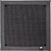Ebi krabmat Krappa vierkant zwart - 38 x 38 cm