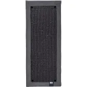 Ebi krabmat Krappa rechthoekig zwart - sterk geweven sisal - 58 x 24 x 1.5 cm
