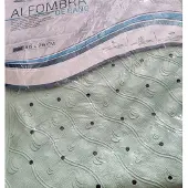 Gerimport Badmat Anti-slip 76 x 36 Cm Rubber Groen