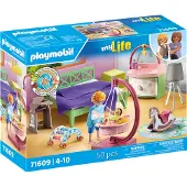 Playmobil myLife 71609 Slaapkamer en twee -figuren Gemaakt van meer dan 80% gerecyclede en biobased materialen Gedetailleerd speelgoed v