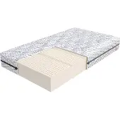 FDM VALORE Matras 80x200 cm - Hoogte 19 cm H2 - Koudschuim Latex Matrassen - Dubbelzijdig - 7 zones - Antiallergisch