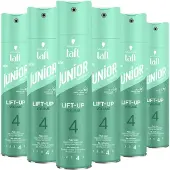 Schwarzkopf 6x Junior Hairspray Ultra Lift-up Volume 250 Ml