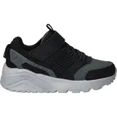 SKECHERS Uno Lite Gridstill jongens sneakers zwart maat 33