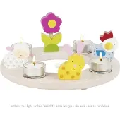 Goki kaarsenhouder - decoratieve ring voor Pasen en Kerstmis.