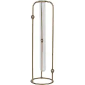 Clayre & Eef Koperkleurig Vaas Ø 10*35 cm 6Y4424