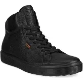Ecco 582424 SOFT Veterschoenen | Maat 45 Heren Zwart