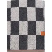 Mette Ditmer Retro handdoek Dark grey, 70x133 cm