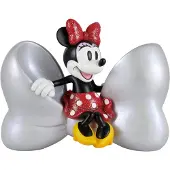 Enesco Minnie With Bow Figure Disney 100th Anniversary Zilver Kinderen