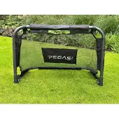 Pegasi Voetbaldoel 90x60 cm - Voetbaldoel voor thuis - Voetbaldoel kinderen - Voetbal doel makkelijk op te bergen - Training doel - Zwart