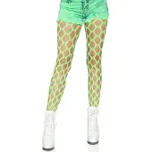 Leg avenue - Pothole Net Panty - Groen