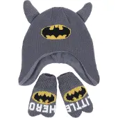 Sarcia.eu Set: muts + handschoenen BATMAN