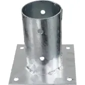 Intergard Voetsteun paalhouders paalvoet rondhout palisade ø121mm