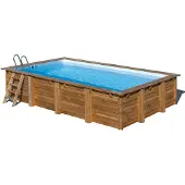 Intergard Zwembad hout 620x420x133cm