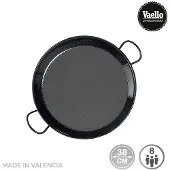 Vaello Pan Vaello Traditioneel Geëmailleerd Staal 8 Personen (Ø 38 Cm)