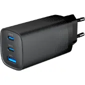 Gembird USB Type C Snellader 67W - USB-A + 2x USB Type-C