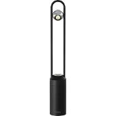 Sompex Newdes Tafellamp Minimal | Accu | LED tafellamp voor buiten en binnen - Werkt op batterijen - Aluminium - Dimbaar - Incl. Inductie oplaadbaar- Zilver