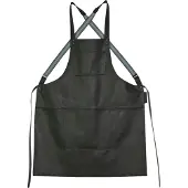 Dutchdeluxes Schort Dutchdeluxes Suspender Serie Apron Black