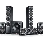 Teufel THEATER 500 Surround Direct "5.1-Set" Home cinema Zwart