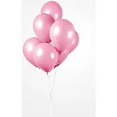 We Fiesta 100 ballonnen 12″ roze - Versiering Feestdecoratie Decoratie Verjaardag Jubileum Thema Feest Ballon