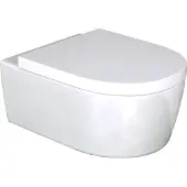 Villeroy & Boch Avento pack wandcloset directflush m/zitting softcl+quick Wit