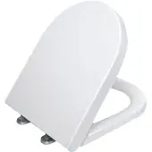Luca Varess Calibro wc-bril Hoogglans Wit soft close voor Calibro toilet