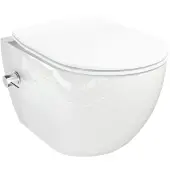 Luca Varess Moreno bidet toilet Glanzend Wit randloos