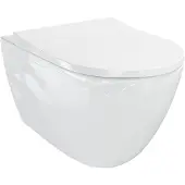 Luca Varess Vinto hangtoilet Glanzend Wit randloos