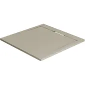 Balmani Andes douchebak 90 x 90 cm top solid zijdegrijs
