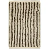 Ferm Living Kami vloerkleed Off white-coffee, 80x120 cm