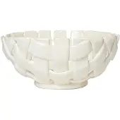 Ferm Living Plait kom Ø24 cm Off white