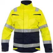 Hydrowear Matre Multinorm Parka Fluor Geel/Zwart maat M heren