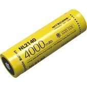 Nitecore 21700 / NL2140 Li-ion batterij (3.6V, 4000 mAh, 8A)