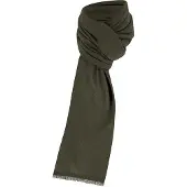 Sarlini Sjaal heren - Effen - Khaki - One Size