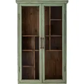 Creative Collection Hazem kabinet kast, groen, lindenhout
