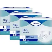 Tena Slip Active Fit Plus Large - 3 paquets de 30 protections