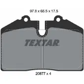 Textar Remblokkenset, schijfrem 2087711