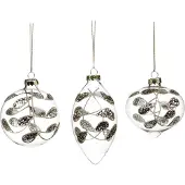 Goodwill Kerstbal Glas Goud D 8 cm Voordeelass. Per 3 Stuks