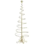 Goodwill Kerstboom Display voor kersthangers Goud H 180 cm