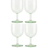 Bodum Rode Wijnglas Oktett Kunststof Pistache 250 ml (Set van 4)