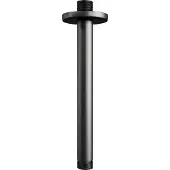 Brauer Regendoucheset Inbouw Black Carving Thermostatisch 30cm met 3-Weg Omstelling, Plafondarm en 3-Standen Handdouche Mat Zwart
