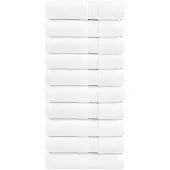 vidaXL Badhanddoeken SOLUND 10 st 600 g/m² 70x140 cm wit