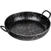 Forged Koekenpan Carbon steel met 2 Handvatten Ø28cm
