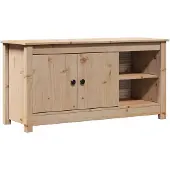 vidaXL TV-kast, 103x36,5x52 cm, massief grenenhout