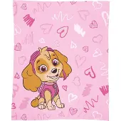 Paw Patrol Fleece plaid, Graffiti - 125 x 150 cm - Polyester