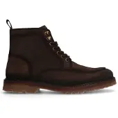 Manfield Bruine suède veterboots | Maat 43