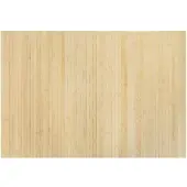 vidaXL Vloerkleed rechthoekig 70x100 cm bamboe lichtnaturel