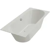 Xenz Ligbad beterbad madeira 170x75 cm inclusief badpoten pergamon